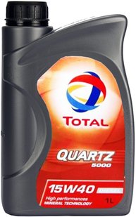 TOTAL QUARTZ 5000 DIESEL 15W-40, 1л.