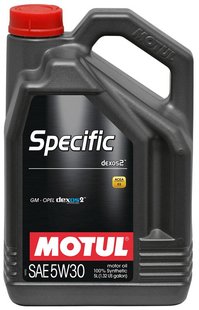 Motul Specific dexos2 5W-30, 5л.