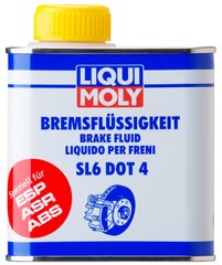 Liqui Moly тормозная жидкость SL6 DOT 4, 0,5л.