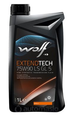 WOLF EXTENDTECH 75W-90 LS GL-5, 1л