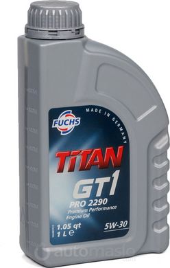 FUCHS TITAN GT 1 Pro 2290 5W-30 1л