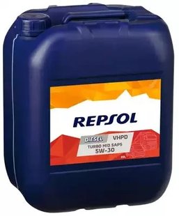 REPSOL DIESEL TURBO VHPD MID SAPS 5W30, 20л