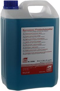 Febi 22268 G11 Antifreeze / Coolant (синий), 5л.