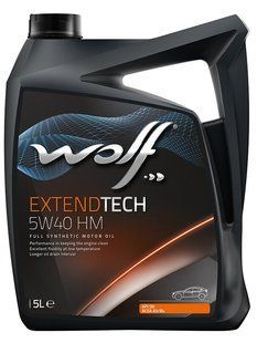 WOLF EXTENDTECH 5W-40 HM, 5л