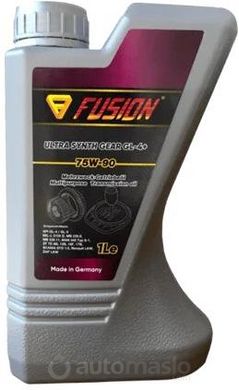 Трансмиссионное масло FUSION Ultra Synth. Gear GL-4+ 75W-90 1L