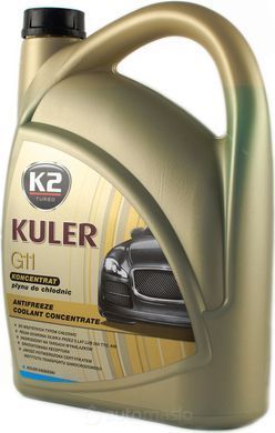 Антифриз-концентрат K2 KULER G11 синій, 5л T215N