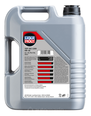 Liqui Moly Top Tec 4300 5W-30, 5л (8031, 3741)