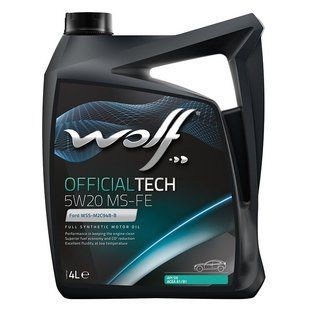 WOLF OFFICIALTECH 5W-20 MS-FE, 4л