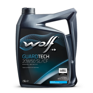 Wolf Guardtech 20W-50 SL/CF, 5л