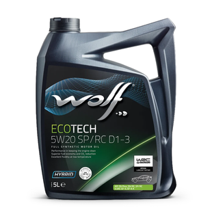 Wolf Ecotech 5W-20 SP/RC D1-3, 5л