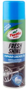 Полироль для панели приборов с освежителем воздуха Turtle Wax Горная свежесть, 500мл 53008