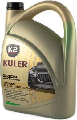 Антифриз-концентрат K2 KULER зелений, 5л T215Z