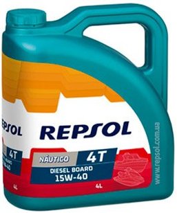 REPSOL NAUTICO Diesel Board 4T 15W40, 4л