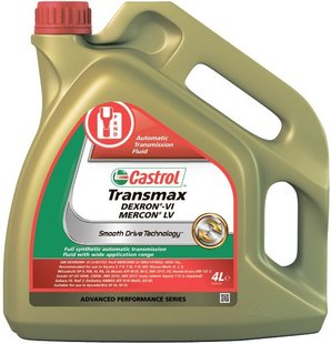 Castrol Transmax Dexron-VI Mercon LV, 4л.