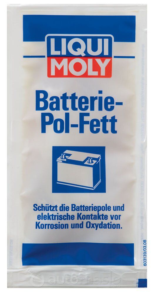 Liqui Moly Batterie-Pol-Fett - смазка для электроконтактов - Автомасла -  купить машинное масло в Интернет-магазине моторного масла Automaslo,  заказать авто масла с доставкой в Украине и Харькове