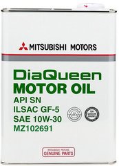 Mitsubishi DiaQueen Motor Oil SN/GF-5 10W-30, 4л.