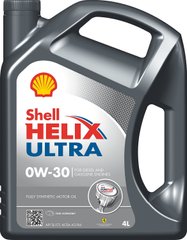 SHELL Helix Ultra 0W-30, 4л.
