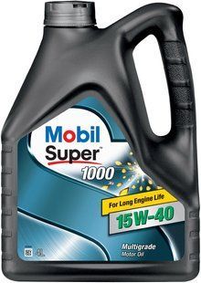 Mobil Super 1000 X1 15W-40, 4л.