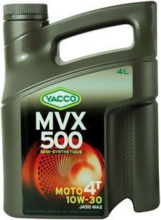 Yacco MVX 500 4T 10W-30, 4л.