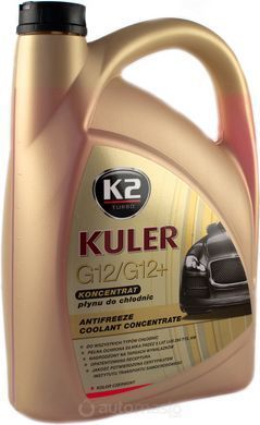 Антифриз-концентрат K2 KULER G12/G12+ червоний, 5л T215C