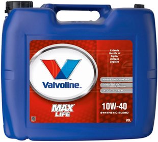 Valvoline Maxlife 10W-40, 20л.