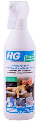 Средство HG для устранения источников неприятных запахов, 500мл