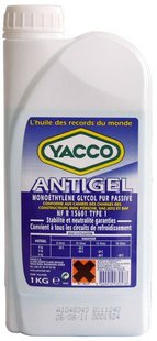 Yacco Antigel bleu (Antifreeze, blue), 1кг.