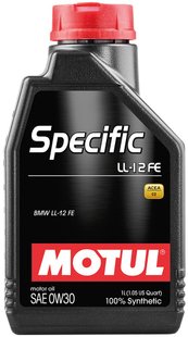 Motul Specific LL-12 FE 0W-30, 1л.