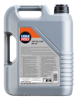 Liqui Moly Top Tec 6300 0W-20, 5л