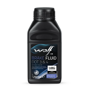Wolf Brake Fluid DOT 3&4, 0,25л