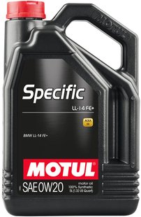 Motul Specific LL-14 FE+ 0W-20, 5л.