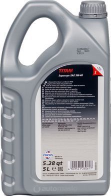 FUCHS TITAN SUPERSYN 5W-40 5л