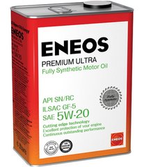 ENEOS PREMIUM ULTRA SN/RC 5W-20, 4л