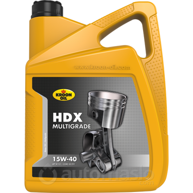 Kroon Oil HDX 15W-40, 5л.