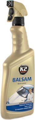 K2 BALSAM 700ml Силіконове молочко-поліроль для лаку (з розпилювачем)