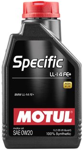 Motul Specific LL-14 FE+ 0W-20, 1л.