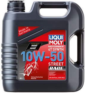 Liqui Moly Racing Synth 4T 10W-50, 4л