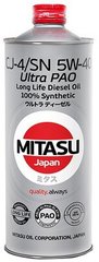 Mitasu Ultra Diesel CJ-4/SM 5W-40, 1л.