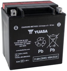 Мото аккумулятор Yuasa МОТО High Performance MF VRLA Battery AGM 12V 31.6Ah YIX30L-BS (сухозаряженный)