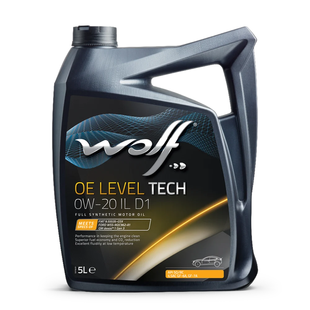 Wolf OE Level Tech 0W-20 IL D1, 4л