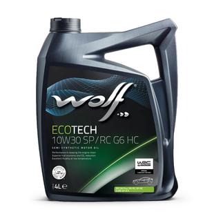 Wolf Ecotech 10W-30 SP/RC G6 HC, 4л