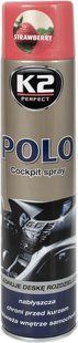 K2 POLO COCKPIT 600ml Поліроль д/панелі (полуниця)