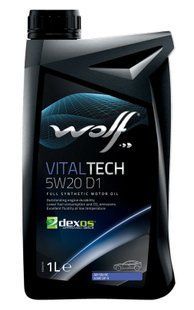 WOLF VITALTECH 5W-20 D1, 1л