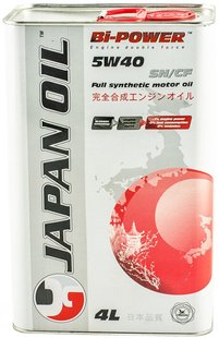 Japan Oil Bi-Power 5W-40, 4л