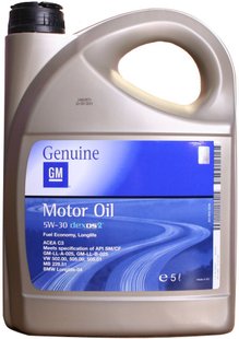 GM Dexos 2 Longlife 5W-30, 5л