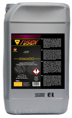 Трансмиссионное масло FUSION Dexron III (геd) 10L