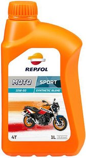 REPSOL MOTO SPORT 4T 15W50, 1л