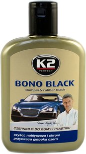 K2 BONO BLACK Засіб догляду за шинами та чорними бамперами (рідина)