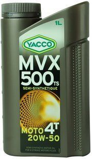 Yacco MVX 500 TS 4T 20W-50, 1л.