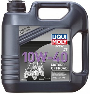 Liqui Moly ATV 4T Motoroil Offroad 10W-40, 4л.